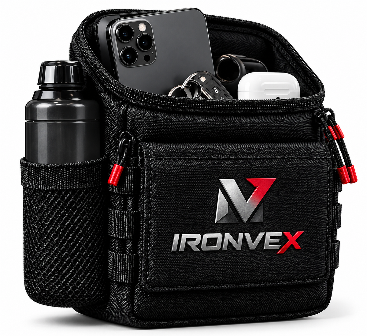 IRONVEX™ — Sacoche Magnétique de Musculation